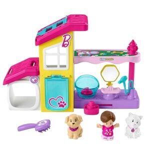 Fisher-Price Little People Barbie Play and Care Pet Spa Playset NEW IN BOX
